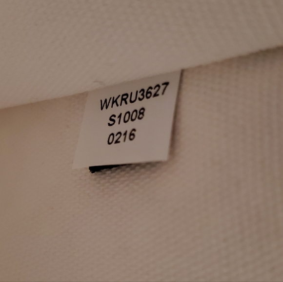 B & W Spades Tote Bag Margareta Penn Style PVC & Leather Excellent Condition - Picture 2 of 15